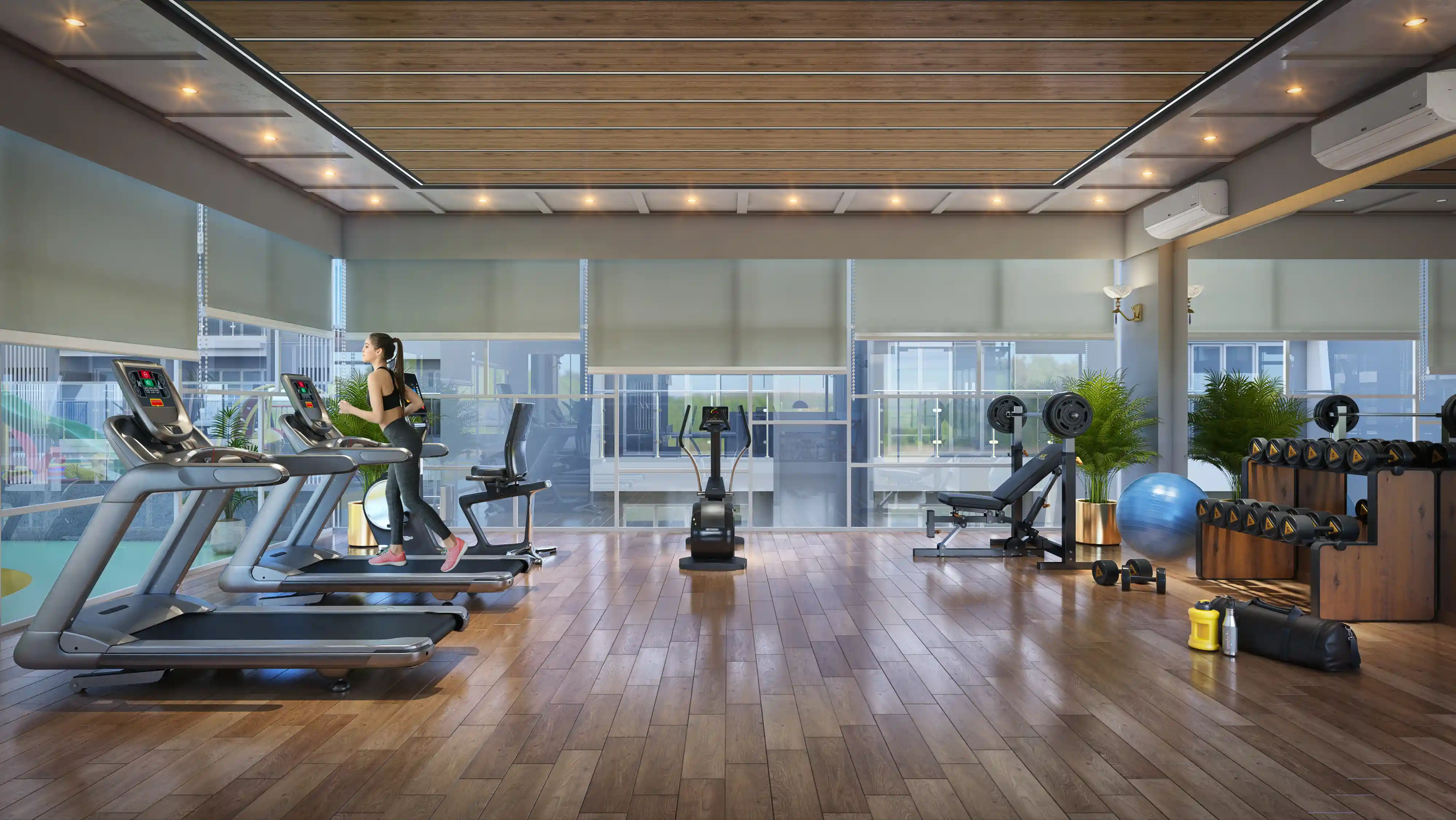  HIGHTECH GYMNASIUM Amenities Flats in Vasai