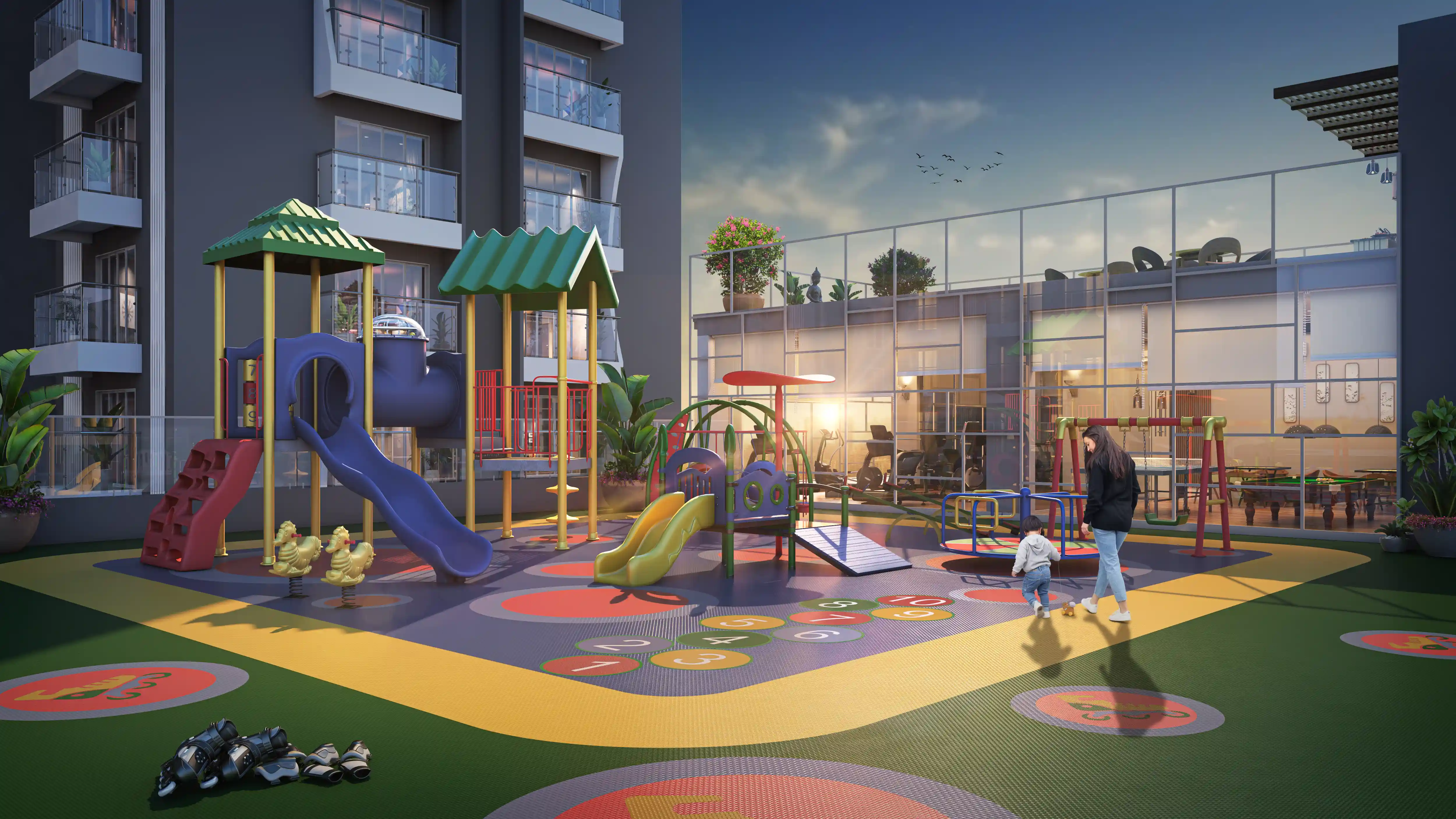 CHILDREN PLAY AREA Amenities Flats in Vasai